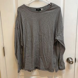 Urban Outfitters Striped Oversized Tee